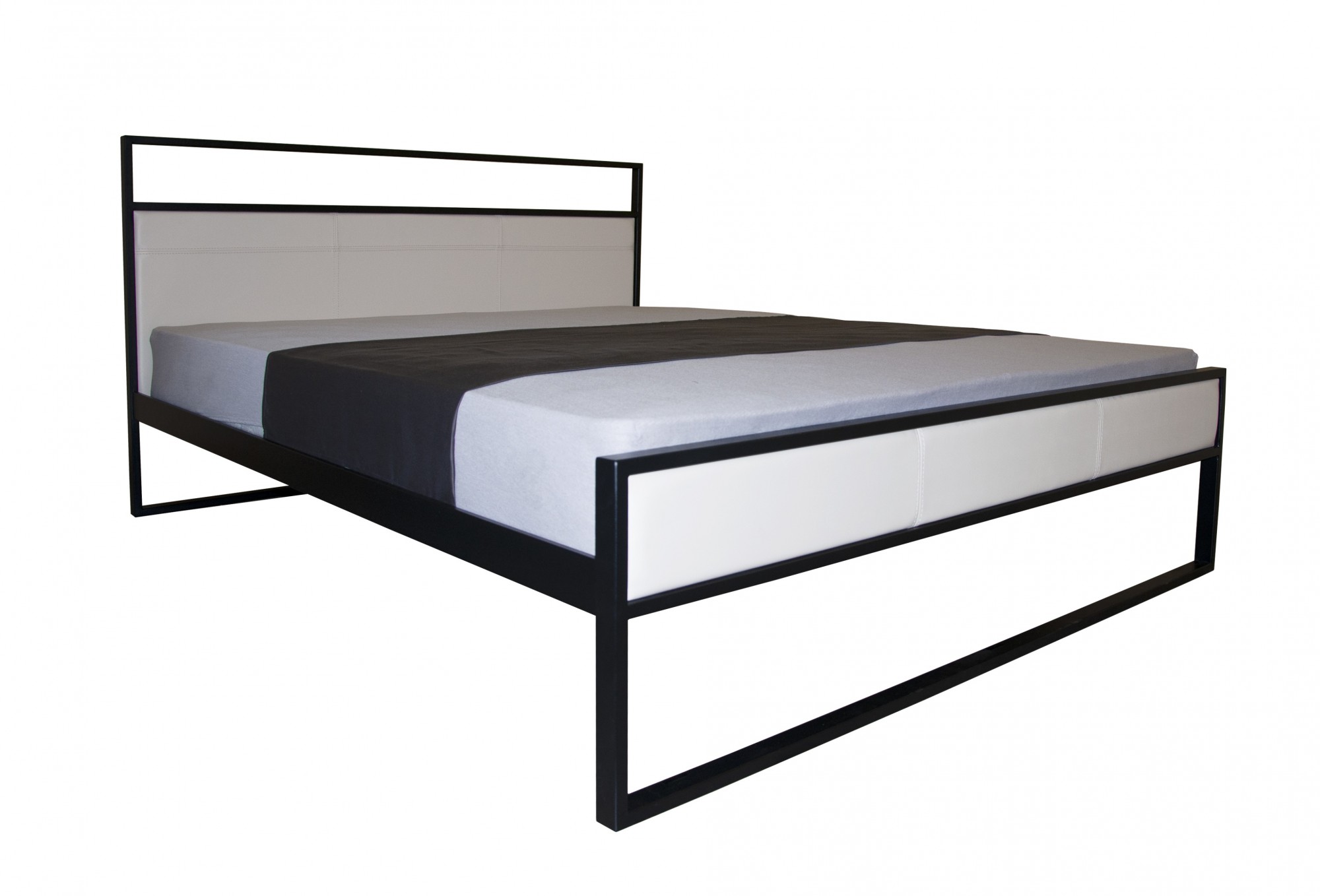 

Кровать Melbi 90х200 см металл+дсп чёрный Астра Софт