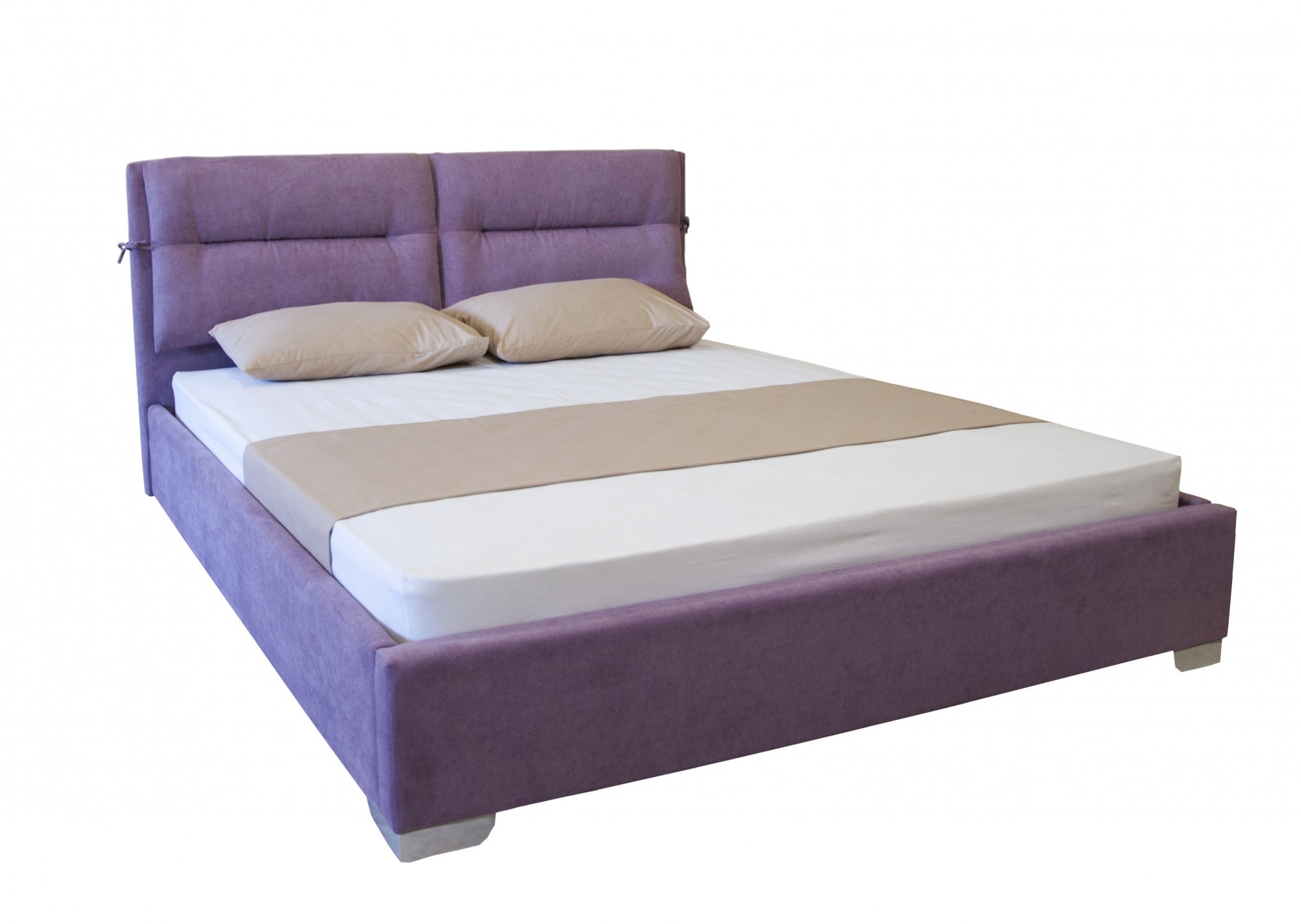 

Кровать Melbi 120х190 см фиолетовый Софи