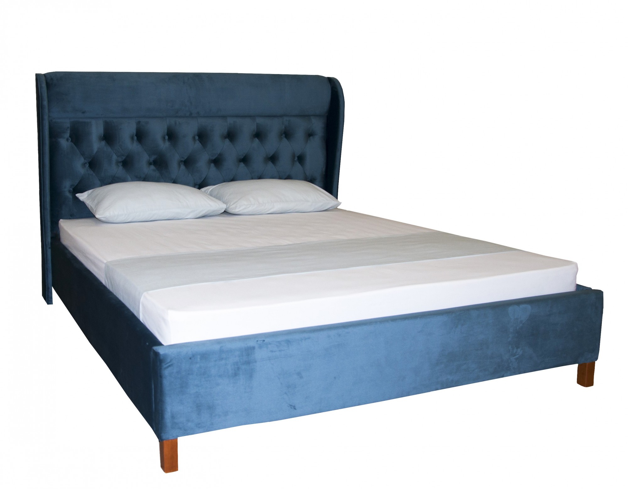 

Кровать Melbi 120х200 см голубой Тиффани