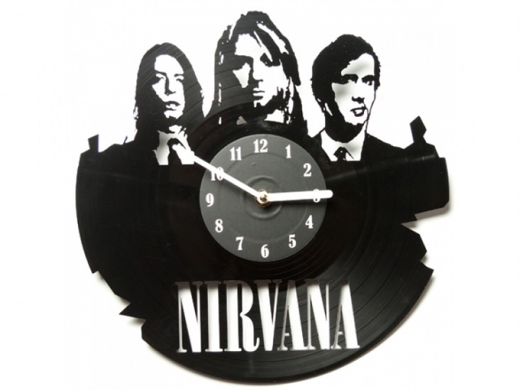 

Часы настенные виниловые 30 см Nirvana