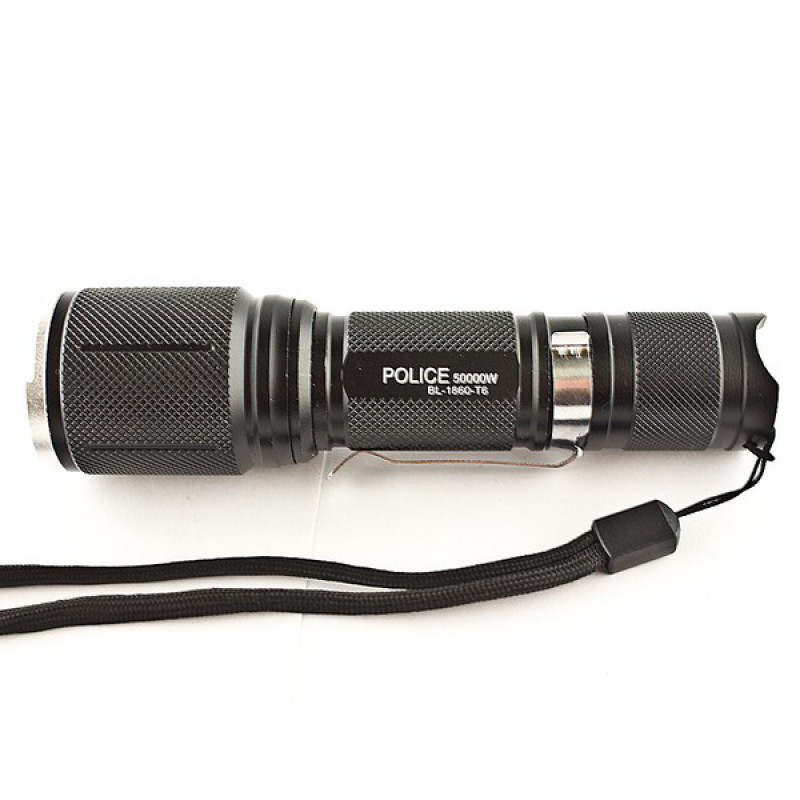 

Фонарь тактический POLICE BL-1860-T6 Черный (002832) 142191