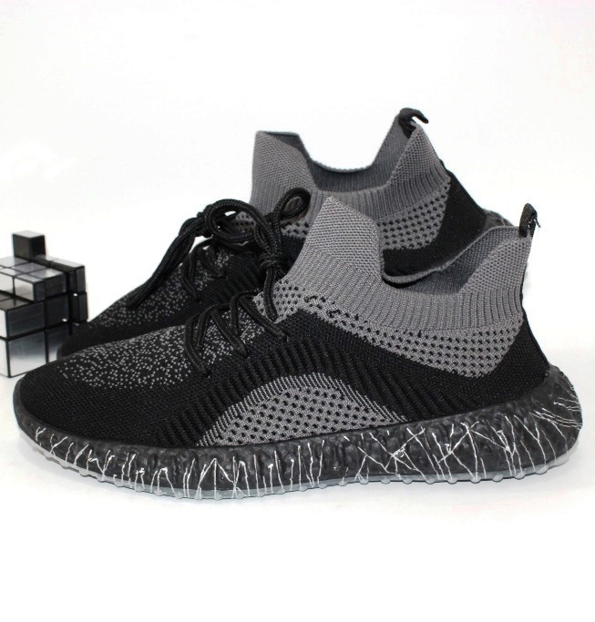 

Мужские куроссовки Shoes 20-828 black 43 27.2см серый