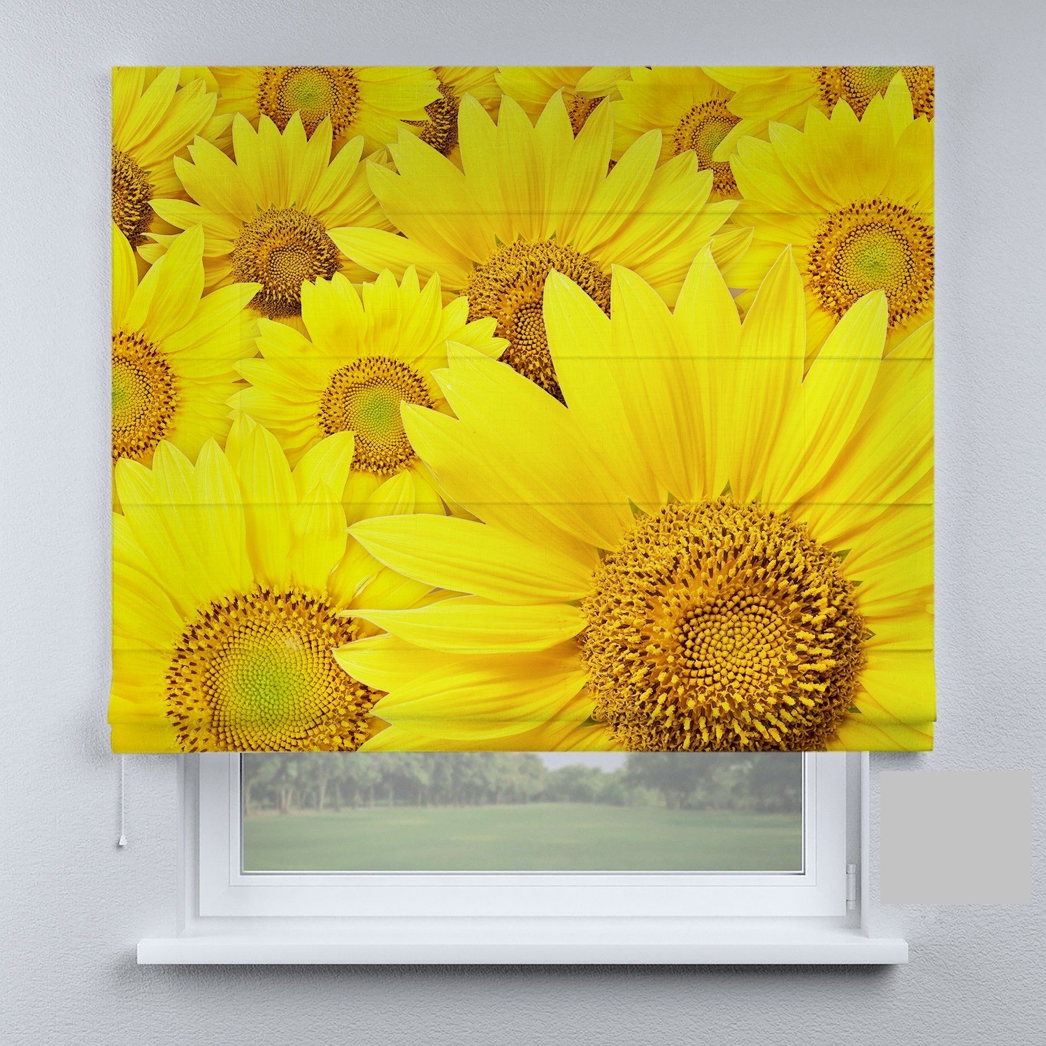 

Римские шторы DECOLIV подсолнухи большие 260*170 см