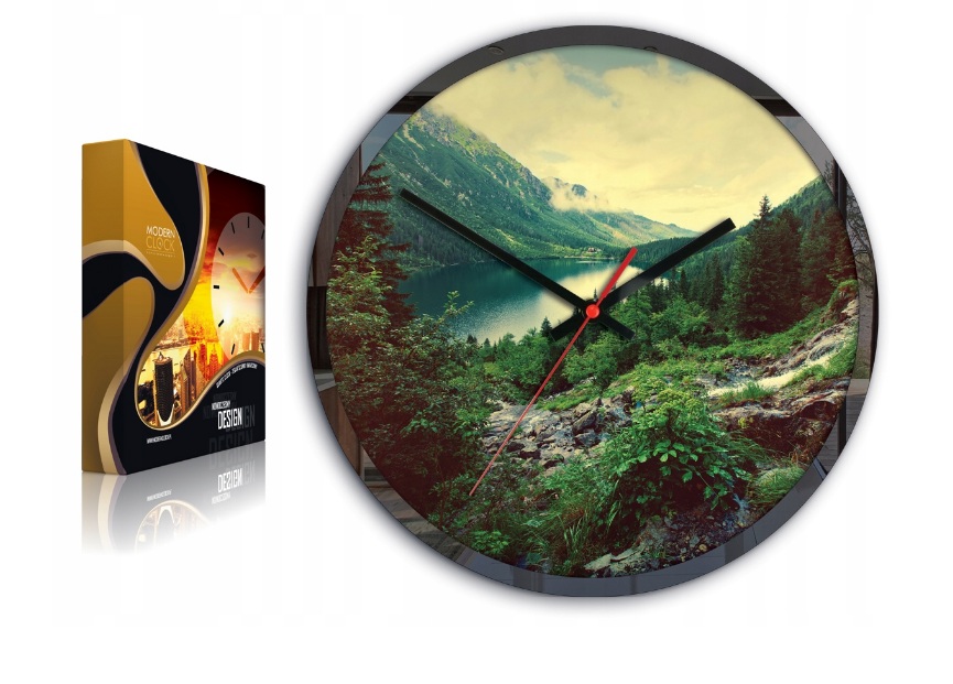 

Настенные часы Modern Clock Mouintains