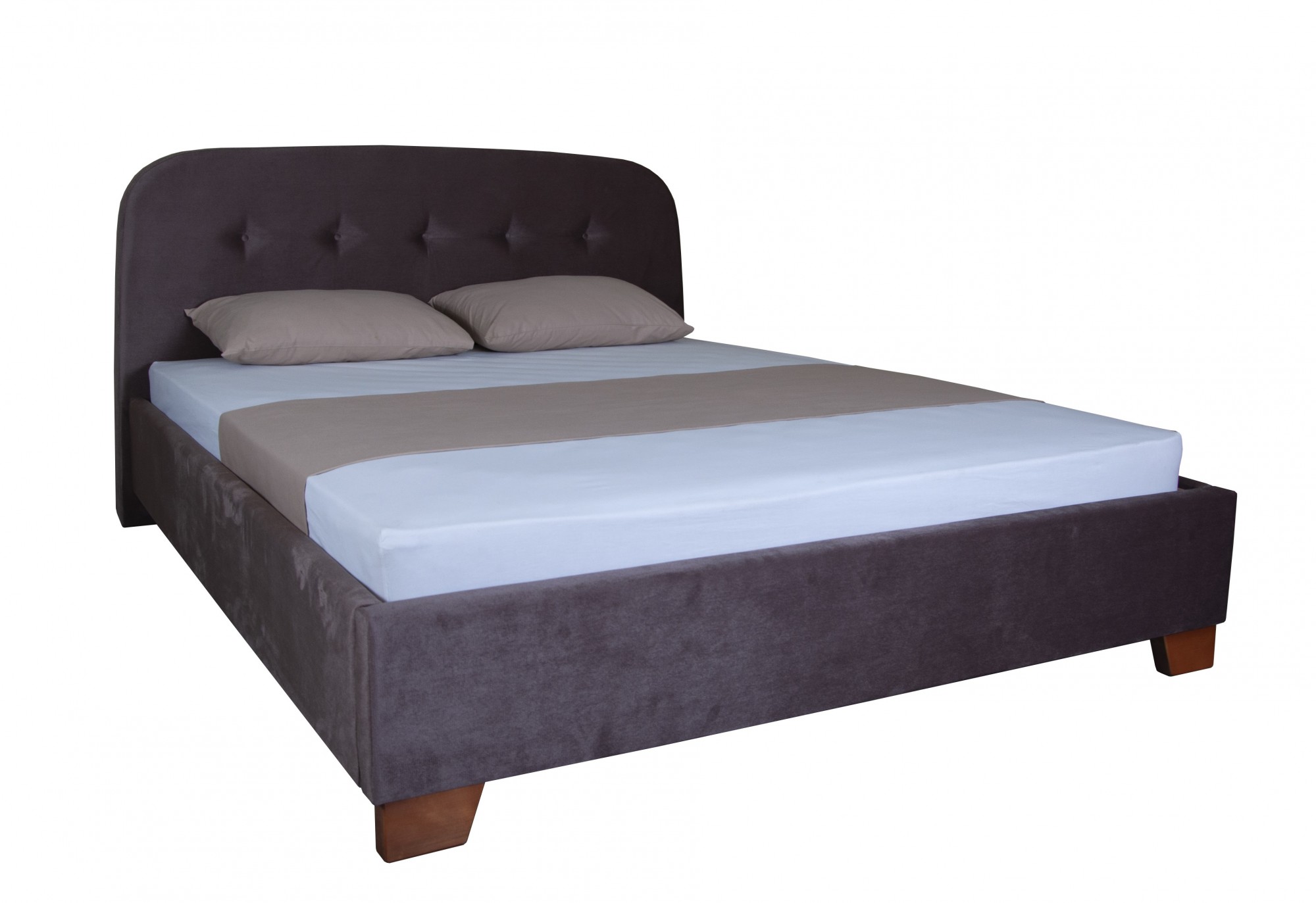 

Кровать Melbi 140х200 см фиолетовый Милана