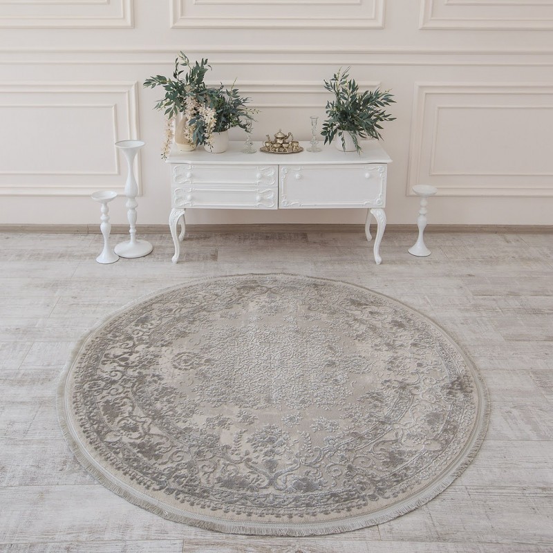 

Ковер T-Collection 980 Grey Круглый 160х160 см