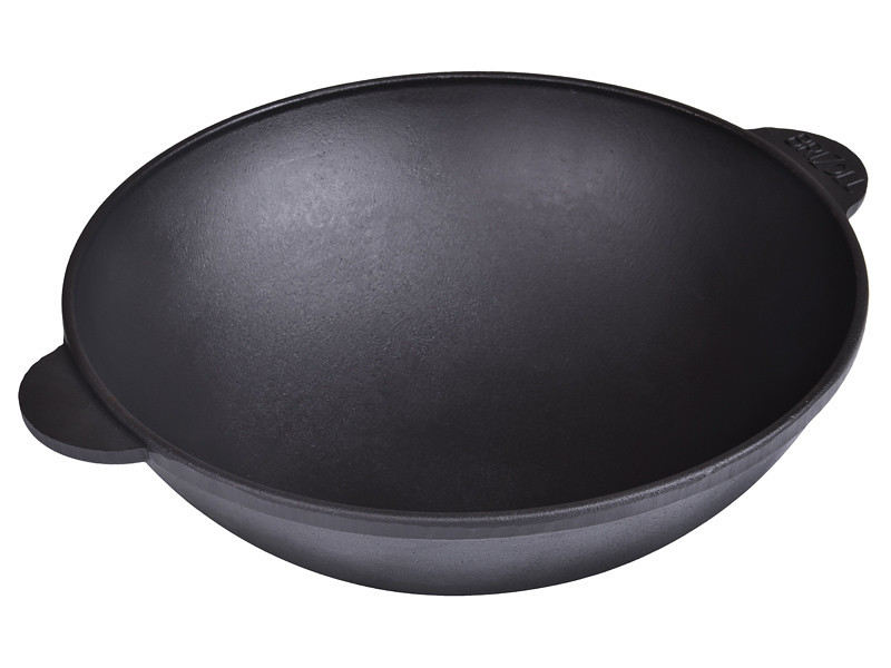 

Сковорода WOK чугунная Brizoll 28х9,6 см , 28W