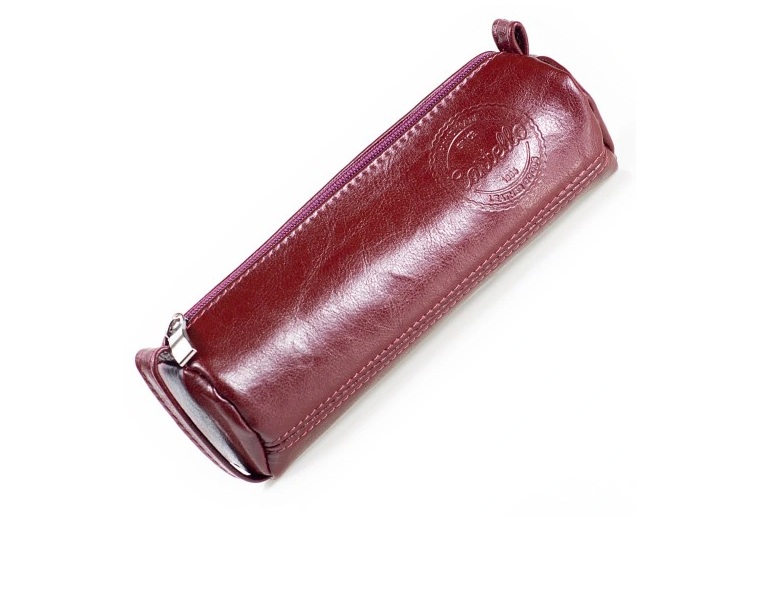 

Футляр для ручек из натуральной кожи Cartello, бордовый (G-560-5)