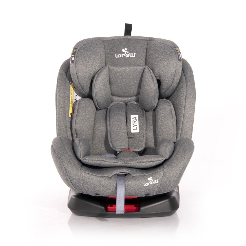 

Автокресло Lorelli Lyra Isofix (0-36 кг) Серое