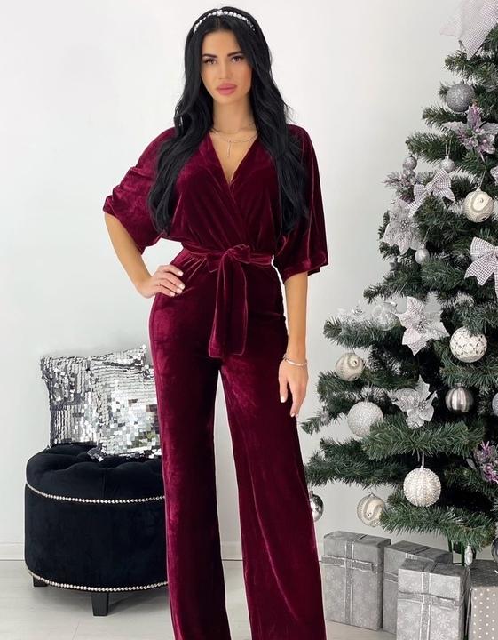 

Комбинезон G&M k-75464 42-44 Размер цвет бордовый