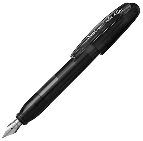 

Чорнильна ручка Pentel Tradio Mini чорна перо F (тонке)