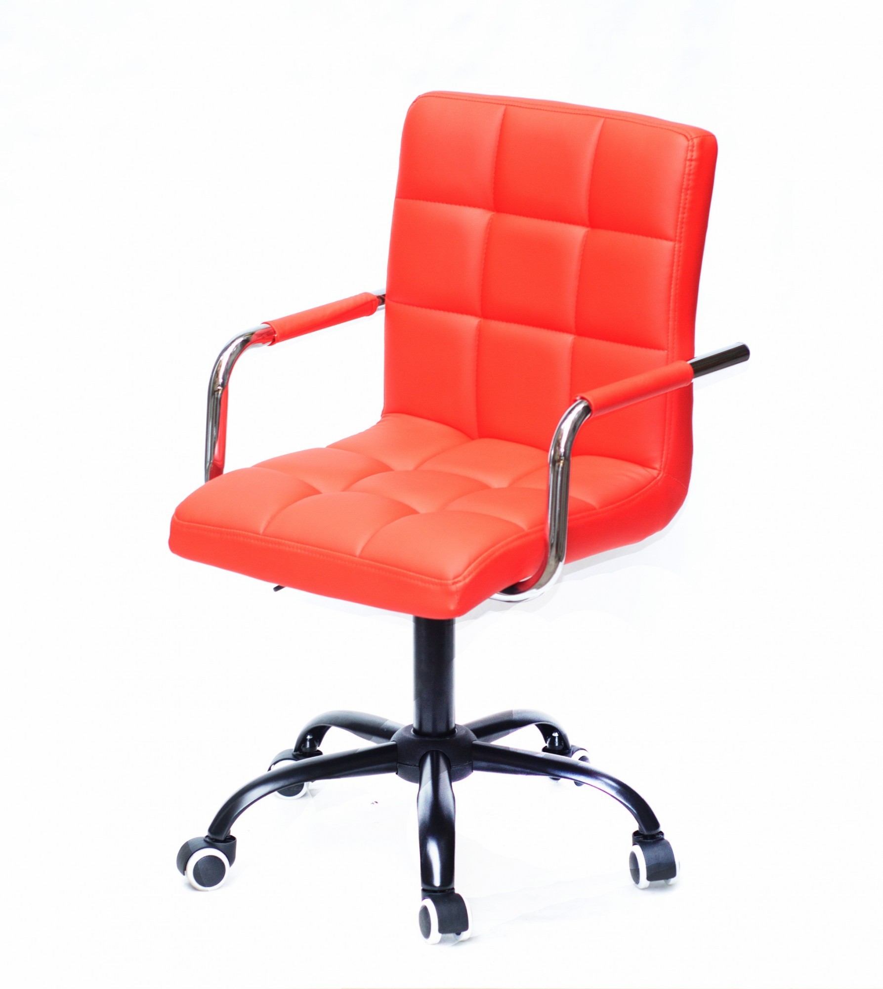 

Кресло офисное Onder Mebli AUGUSTO - ARM ЭК КРАСНЫЙ 1007 BK-OFFICE