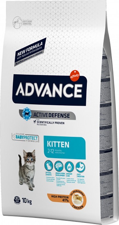 

Сухий корм для кошенят Advance Cat Kitten з куркою 10 кг (8410650239866)