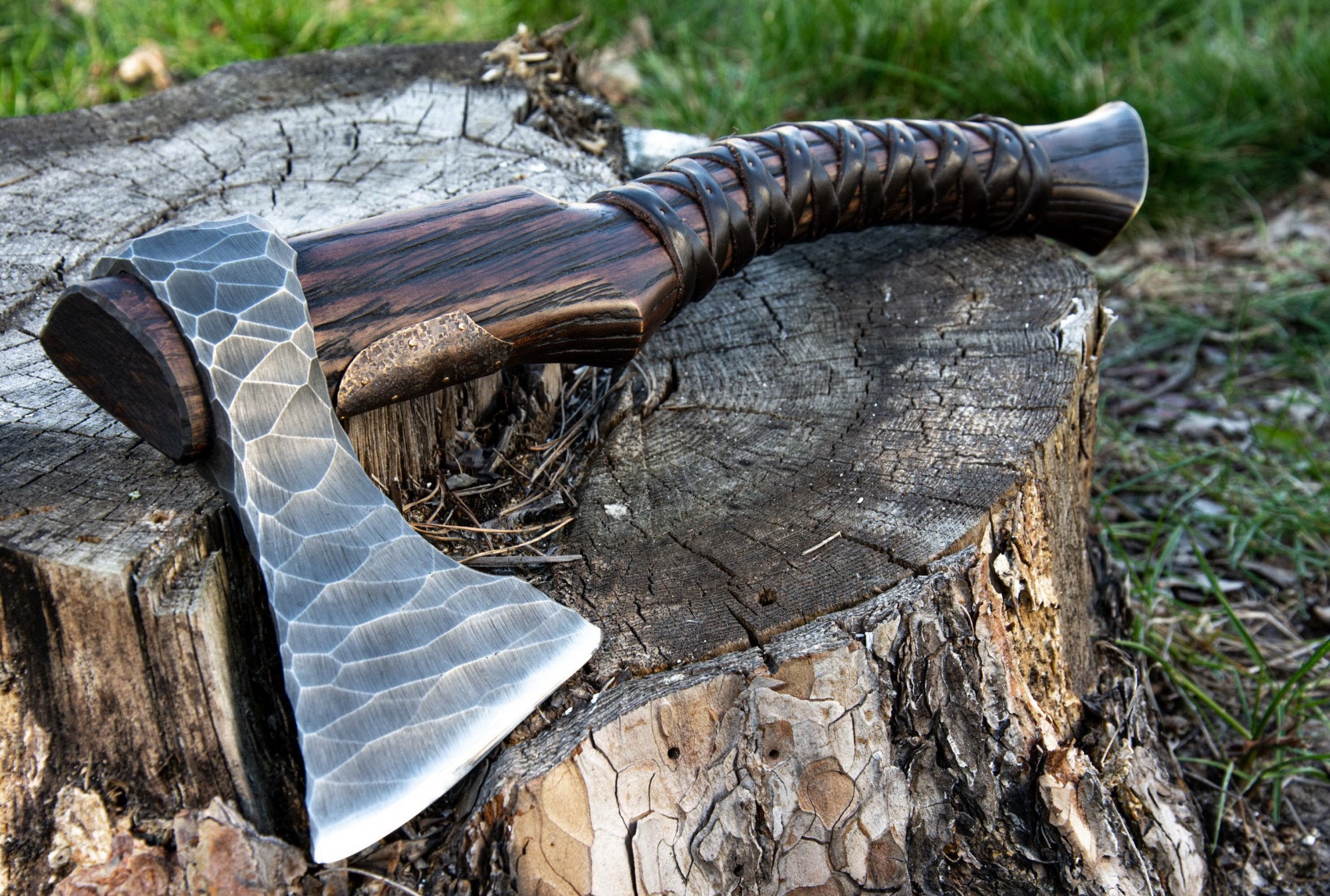 

Подарок для Мужчины топор Asgard кованый ручной работы axe-29