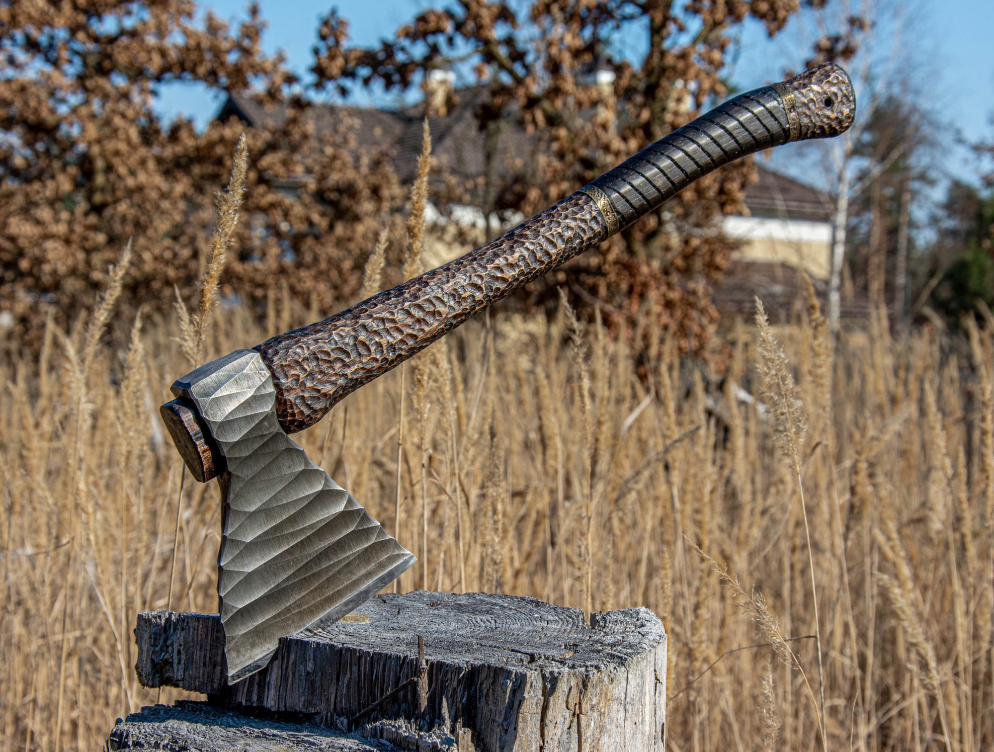 

Подарок для Мужчины топор Asgard кованый ручной работы axe-28