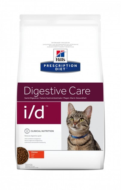 

Сухой диетический корм для котов (Хиллс) Hill's Prescription Diet Feline i/d, при заболеваниях желудочно-кишечного тракта с курицей 5 кг (052742466309)