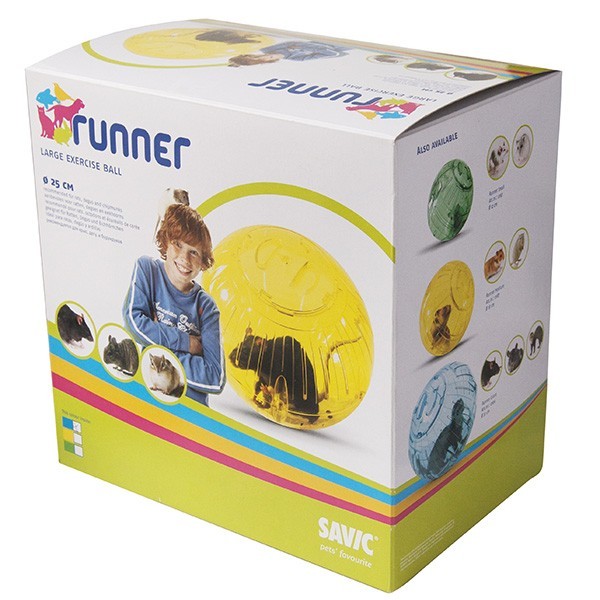 

Прогулочный шар для грызунов, пластик , Savic Runner Large 25 см (5411388001988)