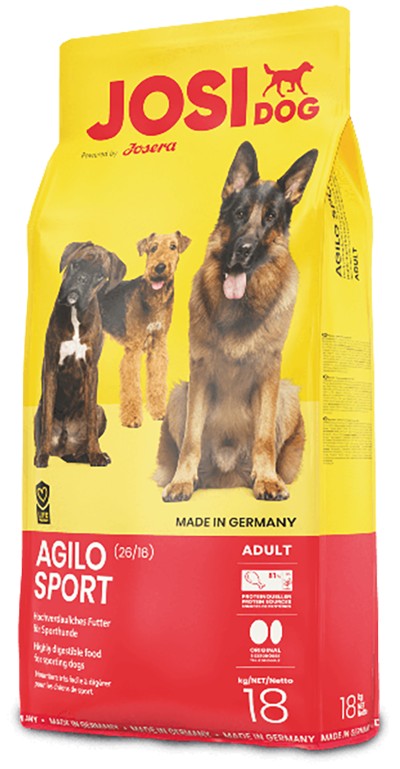 

Сухой корм для взрослых собак JosiDog Agilo Sport Adult с мясом домашней птицы 18 кг (4032254745525)