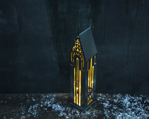 

Підсвічник будівля «Крайслер». Art Republic