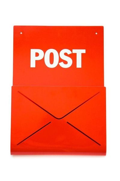 

Полка металева «Post» (червона). Art Republic