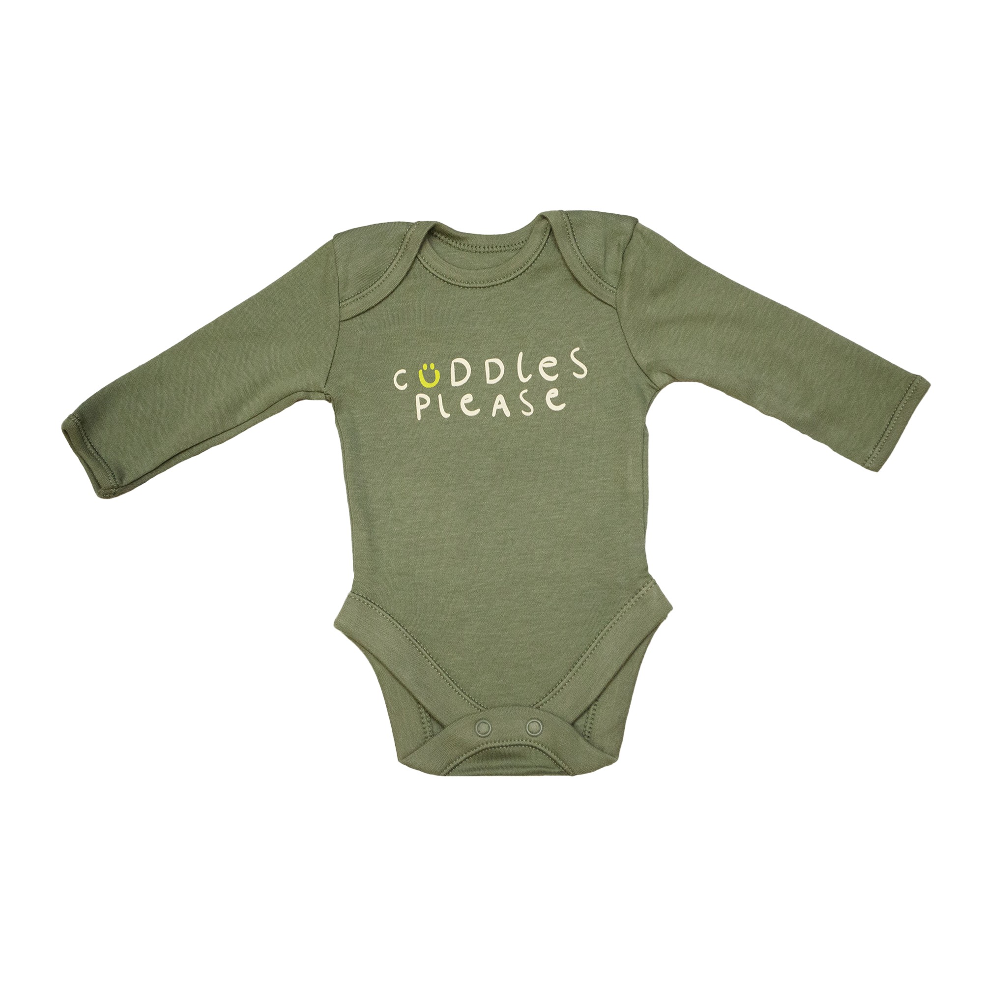 

Боди для мальчика ( 1 шт ) George зелёный cuddle на кнопках с длинными рукавами 0-3М (46-55см) 2,7-4кг 1295