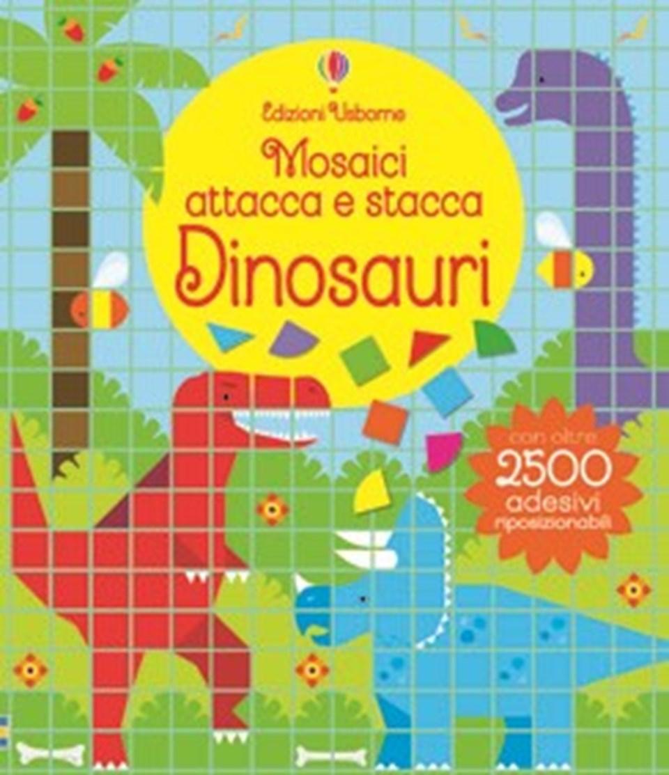 

Mosaic Sticker. Dinosaurs