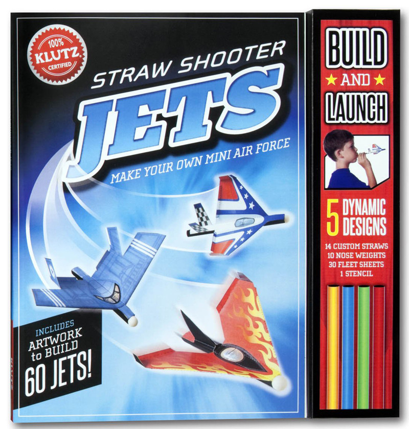 

Straw Shooter Jets: Make your own mini air force