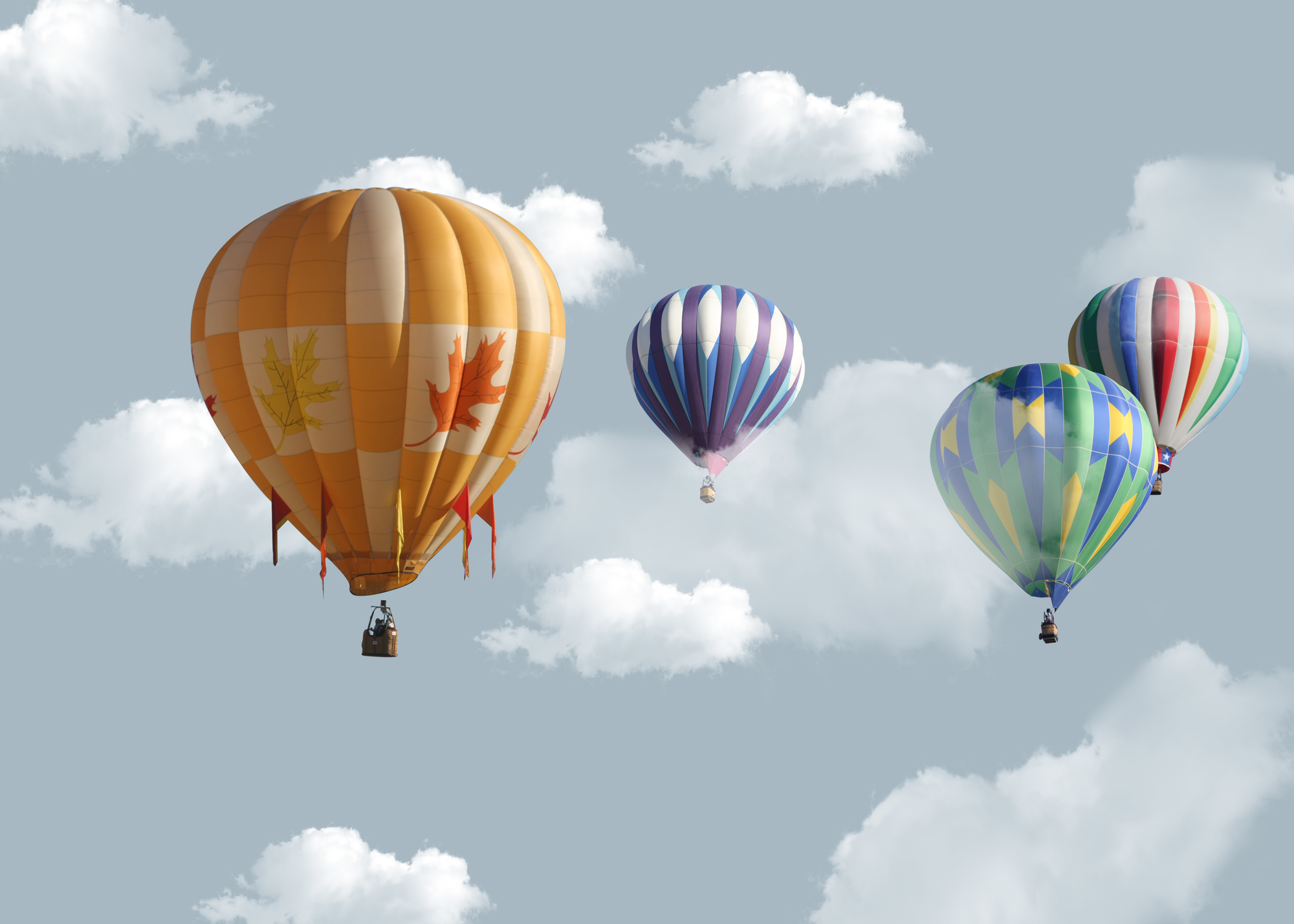 

Фотообои Детские 'Воздушные шары' (4175) , Иней