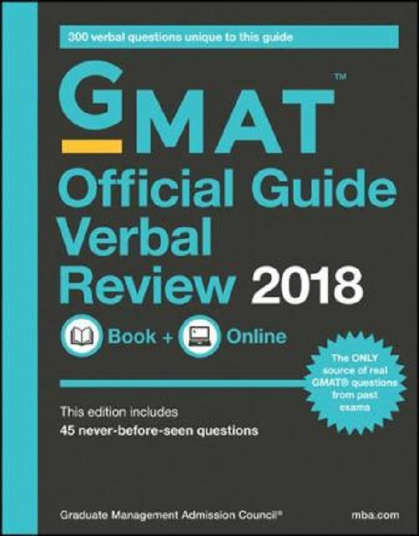 

GMAT Official Guide 2018 Verbal Review: Book + Online