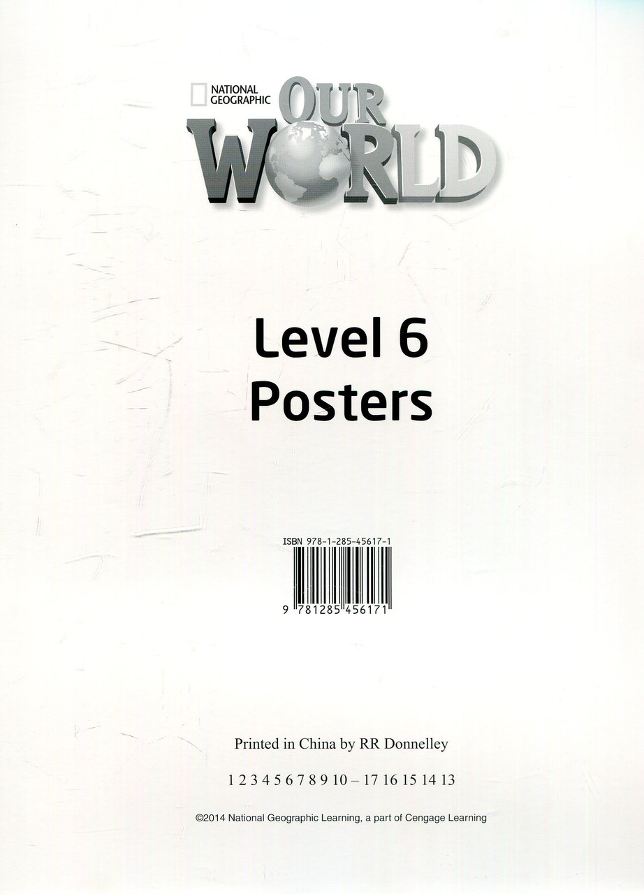 

Our World 6 Poster Set
