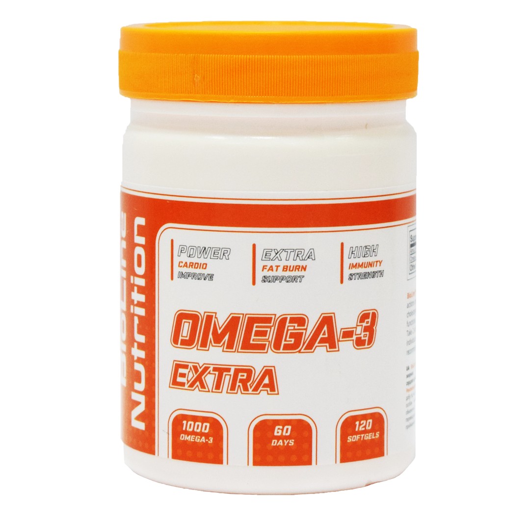 

Жирные кислоты BioLine Nutrition Omega-3 Extra 1000 мг 120 капсул