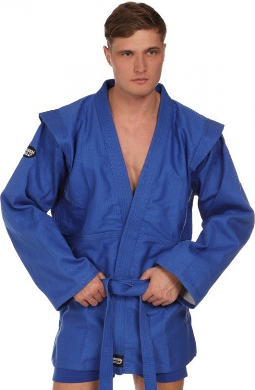 

Куртка самбо Master Green Hill Blue р.175 (SC-2001-175)