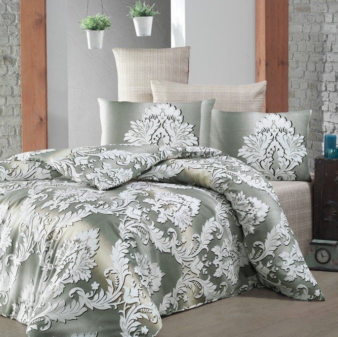 

Комплект постельного белья LightHouse бязь голд Damask 200x220 см