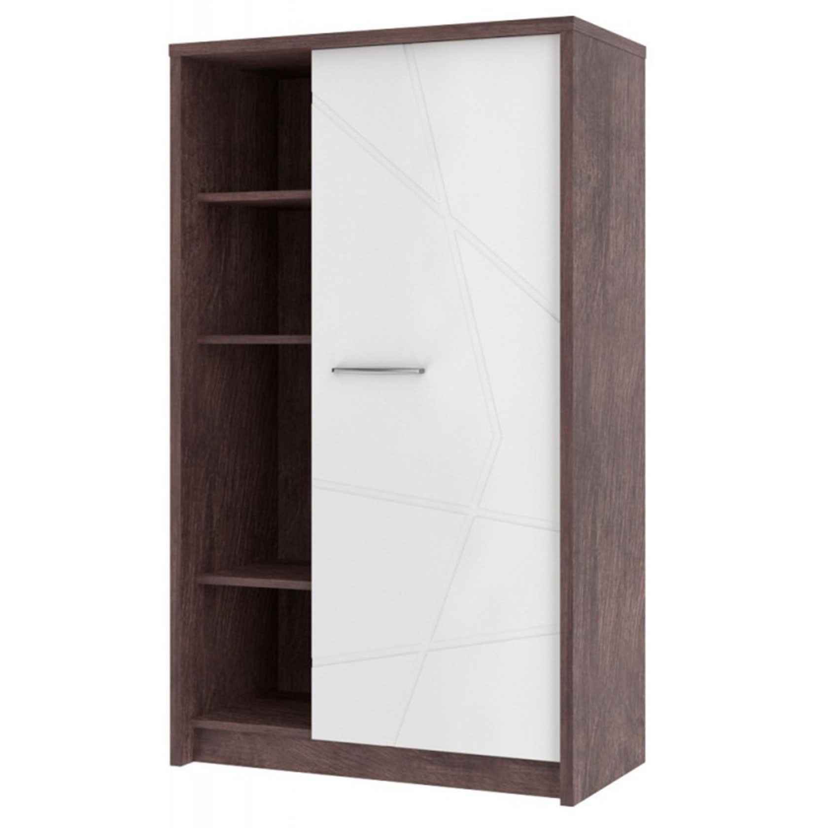 

Шкаф Virgo G (R) Дуб ансберг темный + Ультра белый металик 436306_2