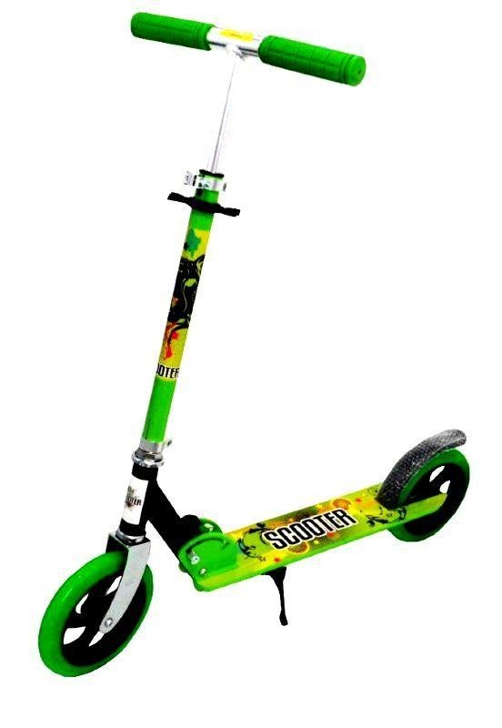 

Самокат складной регулируемый Scooter Green