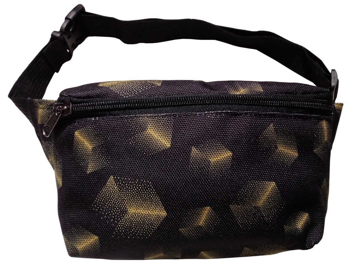

Сумка на пояс Tiger Ficsi Print Кубики желтая S808060