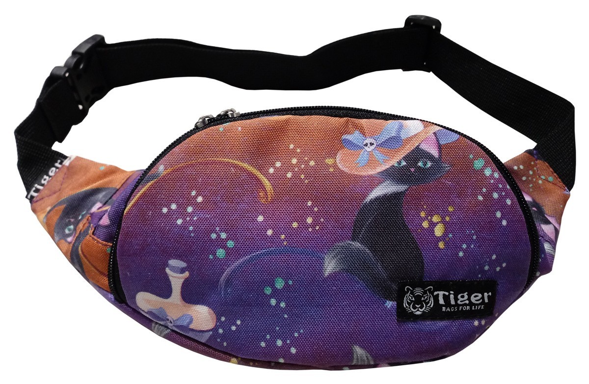 

Сумка-бананка Tiger Moon Print Кошки и мышки S177680