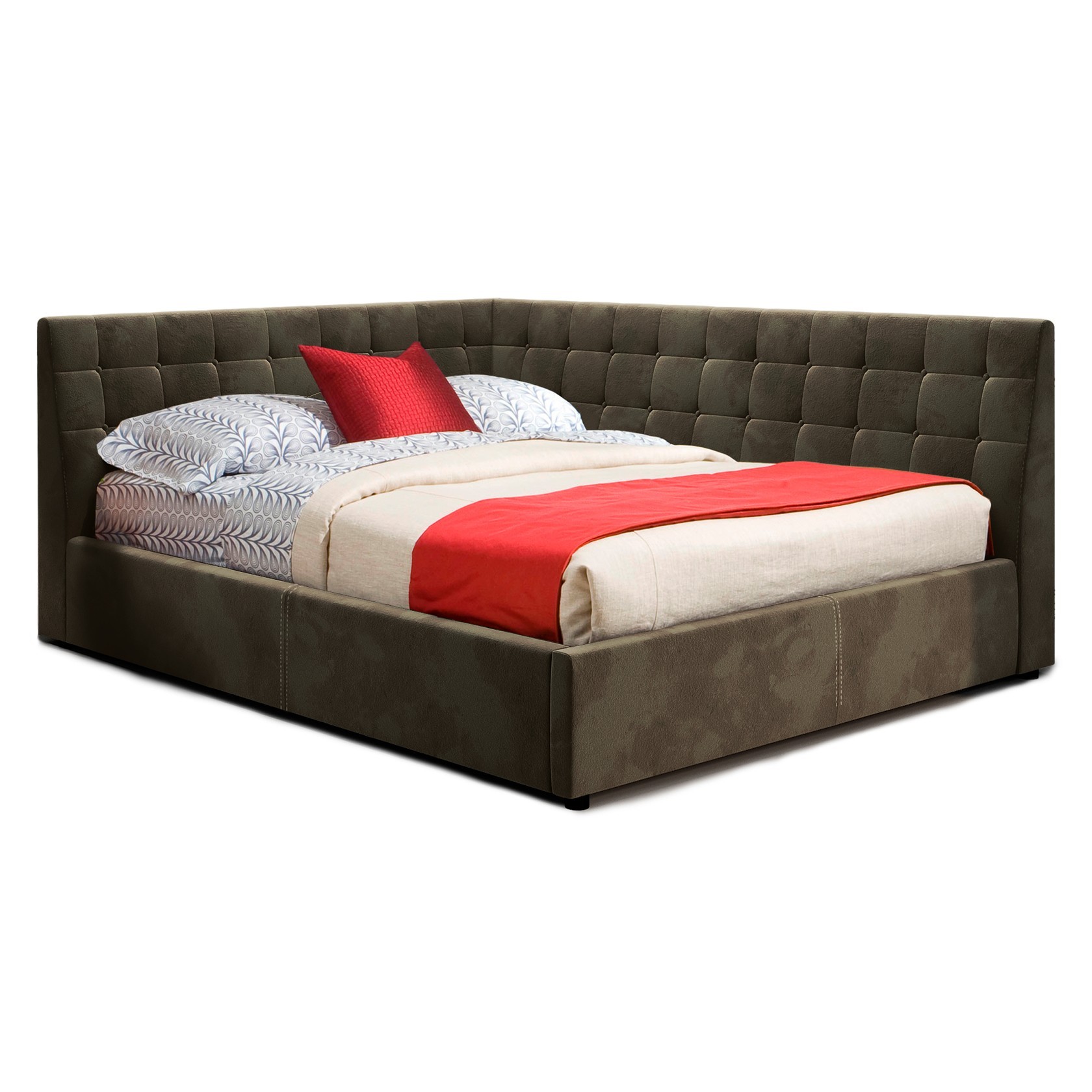 

Кровать Афины (Green Sofa) Коричневая 120х200 см 381101_21
