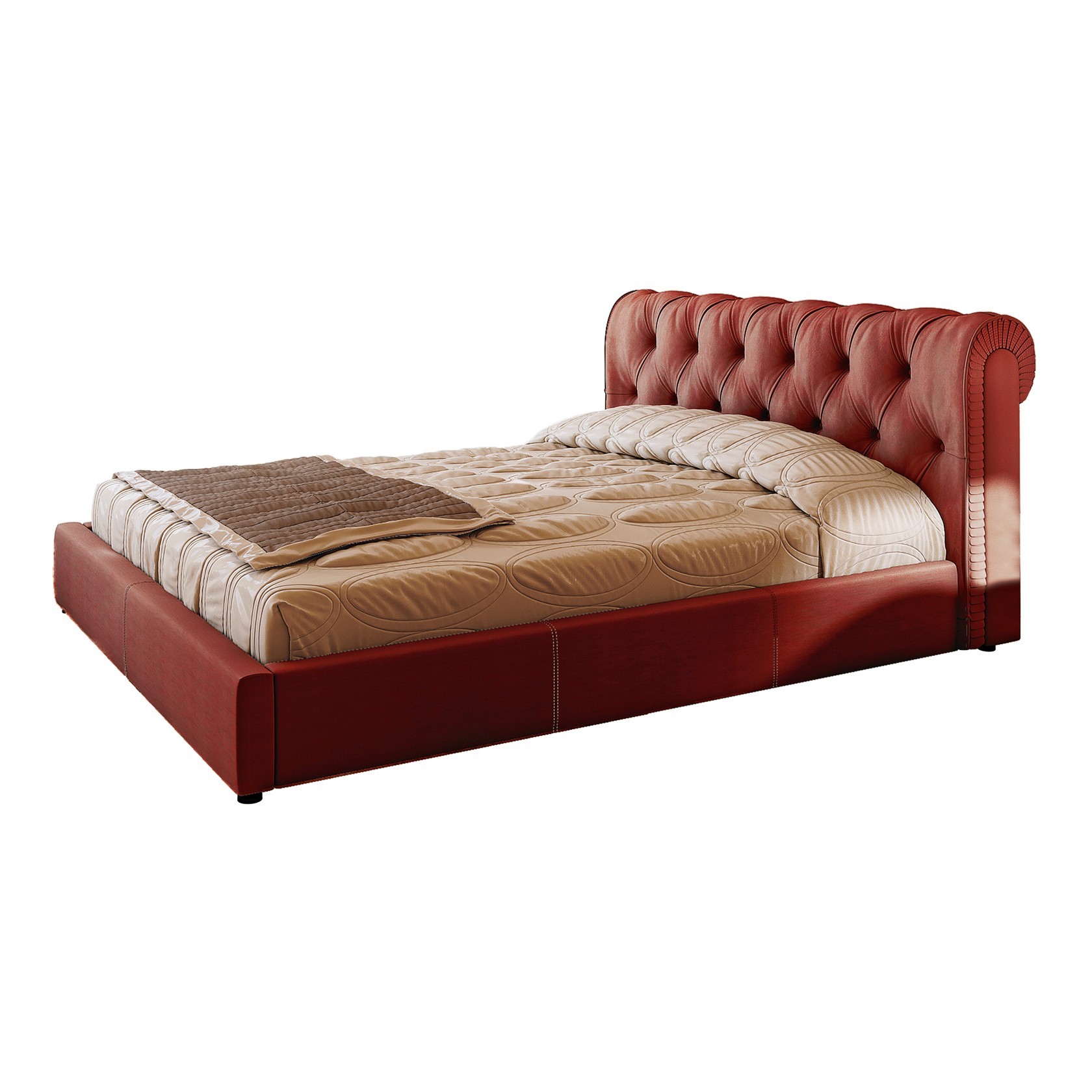 

Кровать Честер (Green Sofa) Красная 200х200 см 381147_30
