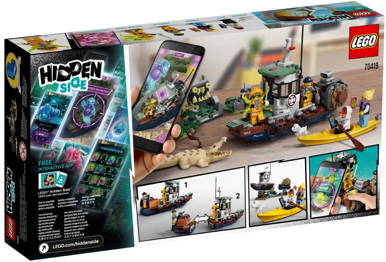 

Конструктор Lego Hidden Side Старий рибальський корабель 70419