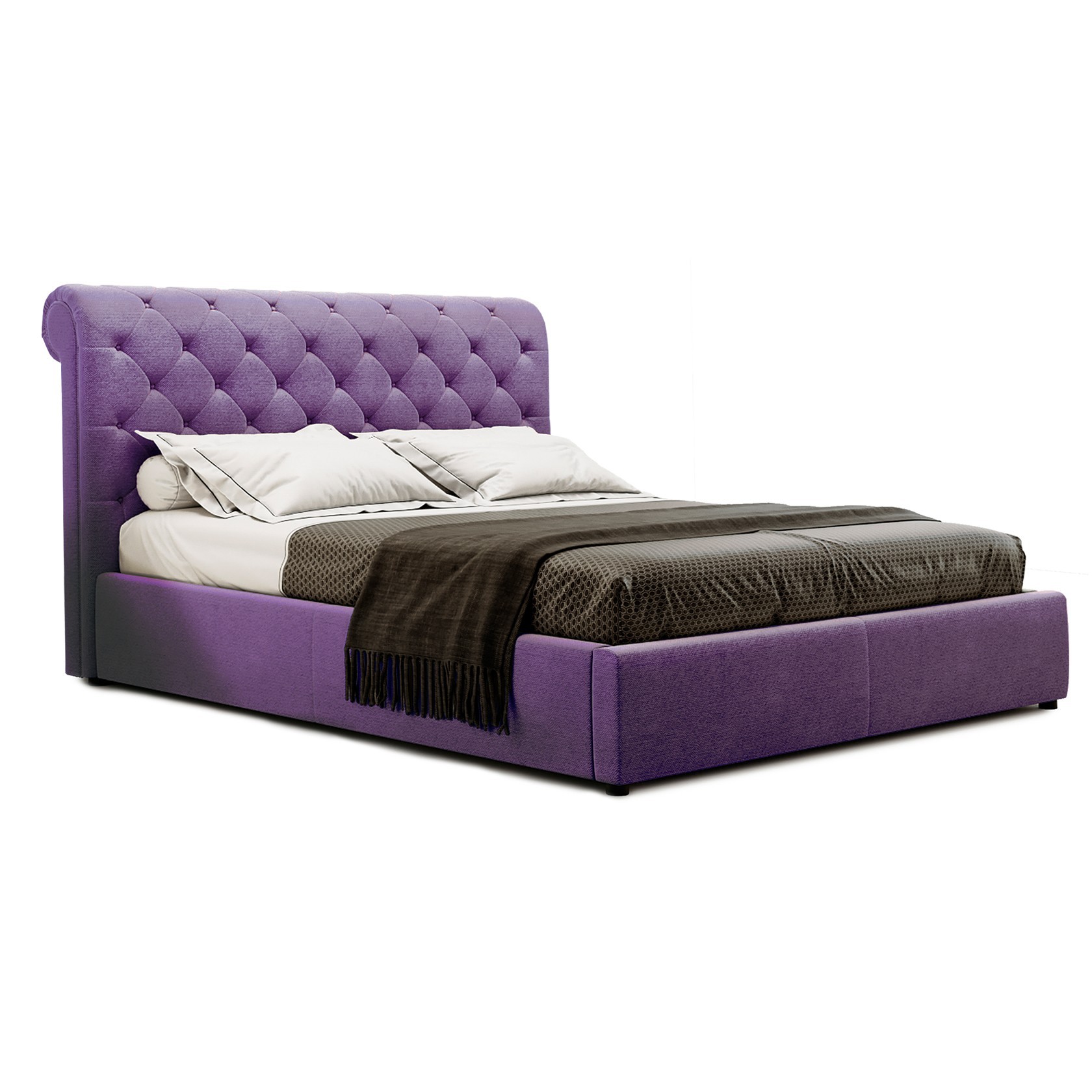 

Кровать Валенсия (Green Sofa) Фиолетовая 200х200 см 381106_45