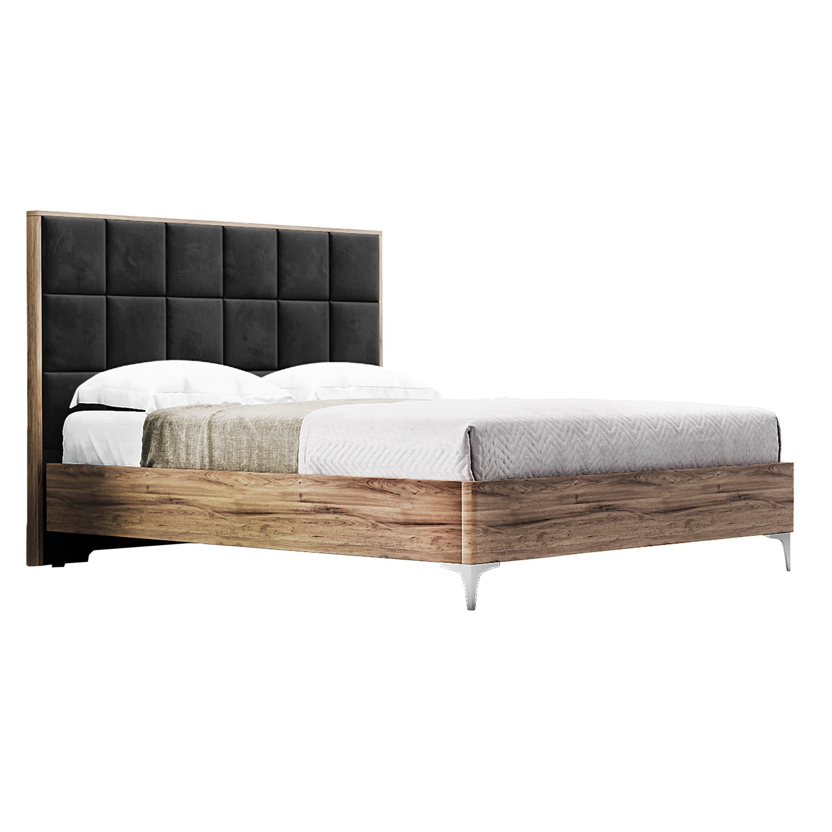

Кровать Детройт модерн (Green Sofa) Коричневая + Черная 120х200 см 381114_46