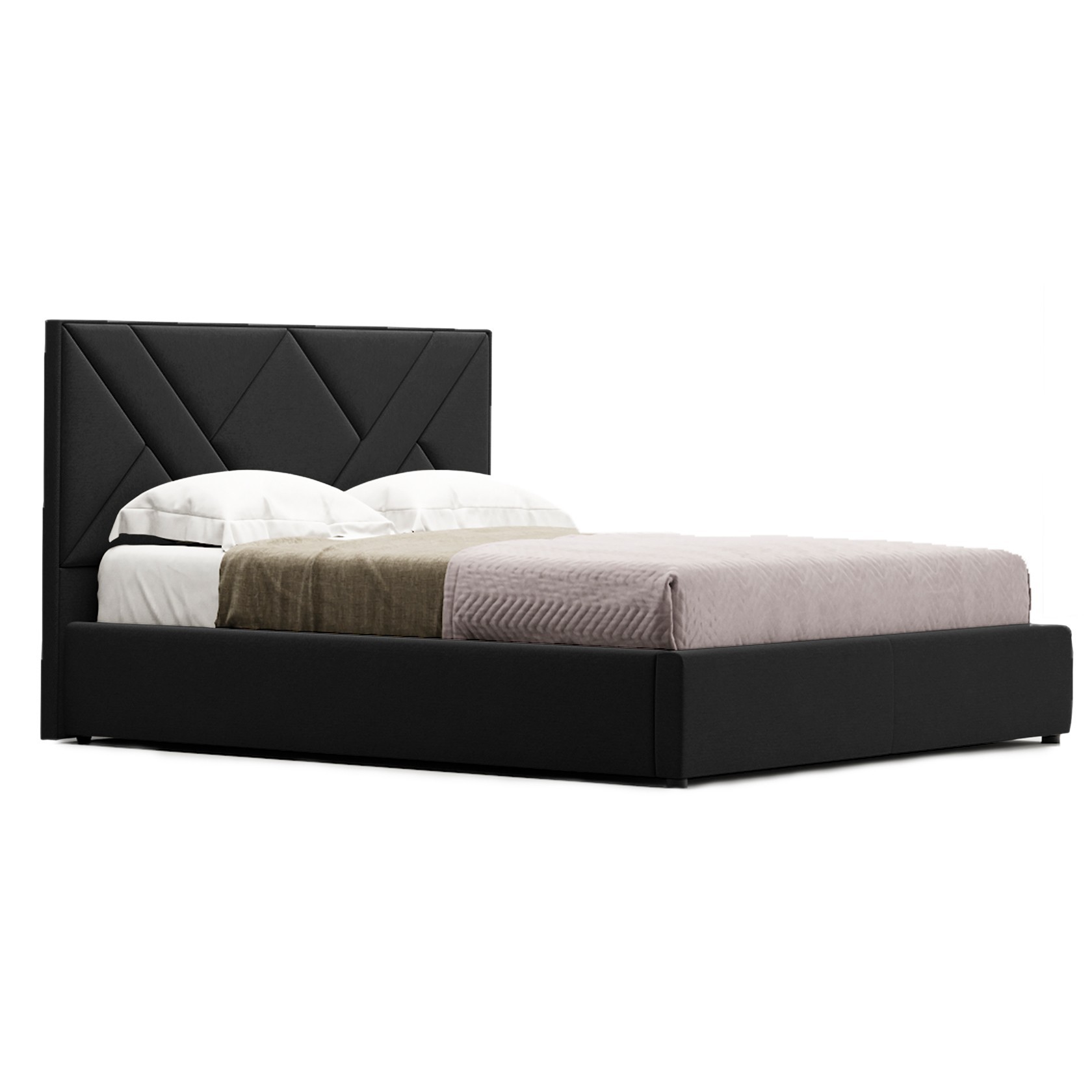 

Кровать Париж (Green Sofa) Черная 120х200 см 381132_21
