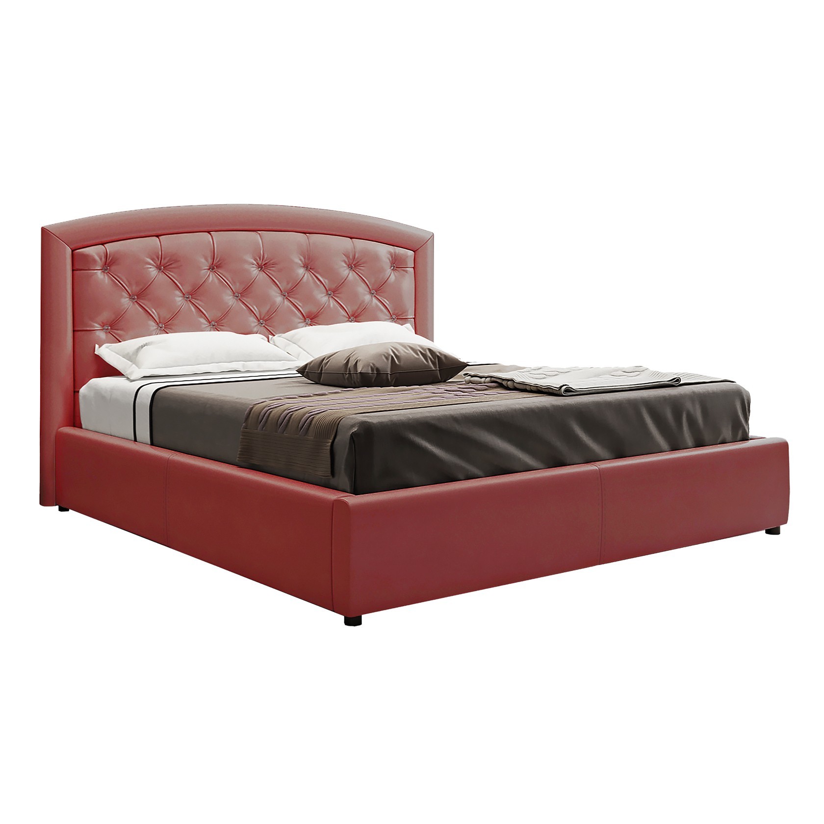 

Кровать Севилья (Green Sofa) Красная 160х200 см 381137_28