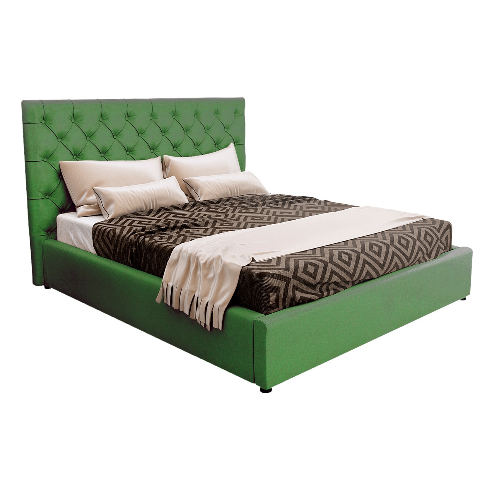 

Кровать Манхэттен (Green Sofa) Зеленая 180х200 см 381118_14
