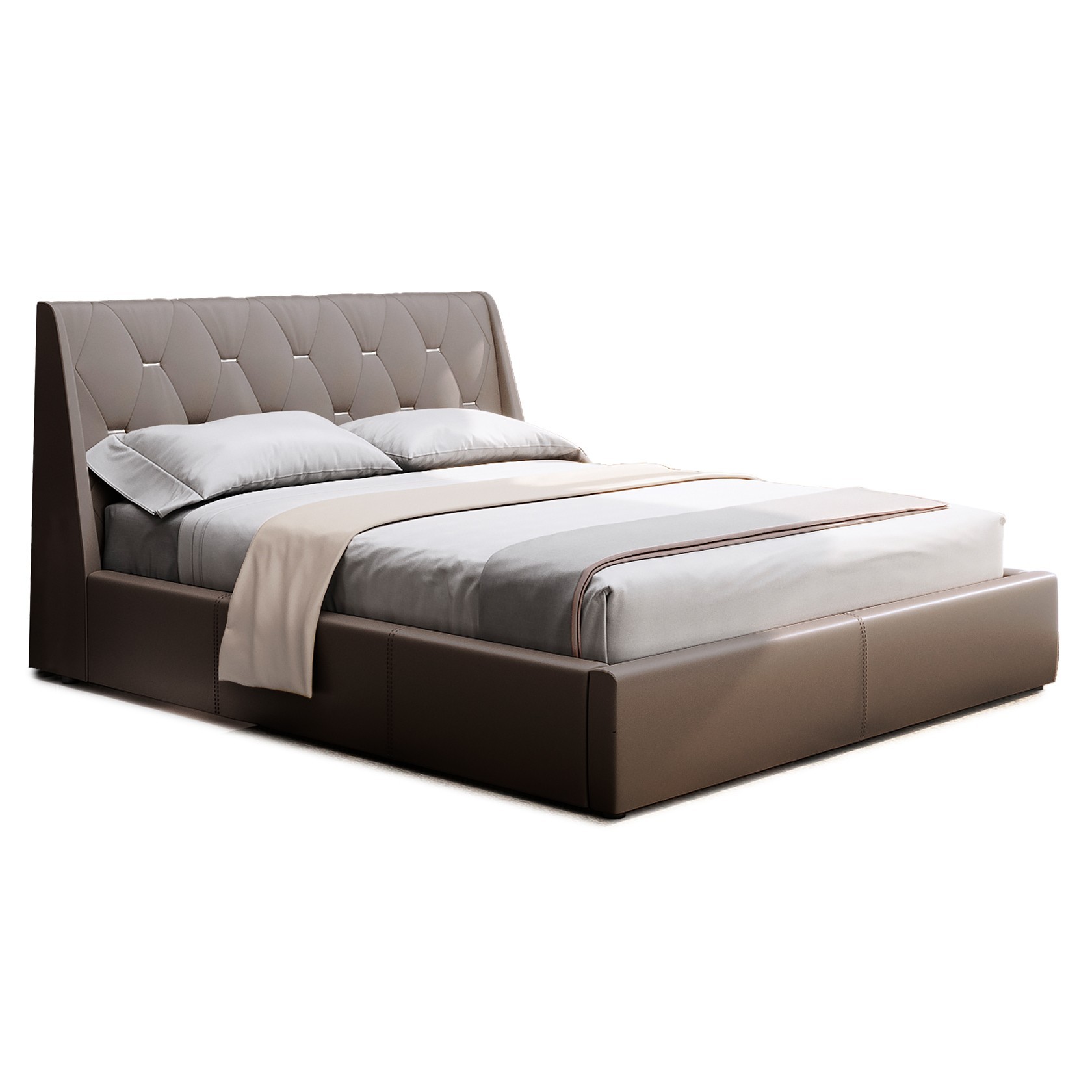 

Кровать Берлин IV (Green Sofa) Коричневая 180х200 см 381105_24