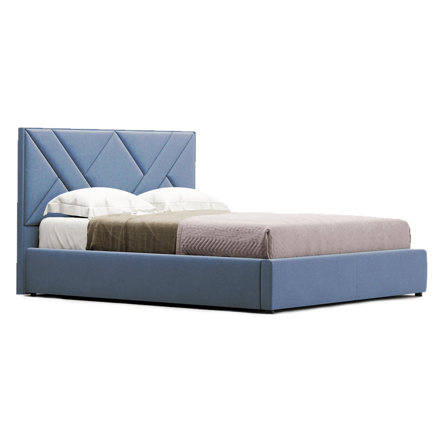 

Кровать Париж (Green Sofa) Голубая 200х200 см 381132_10