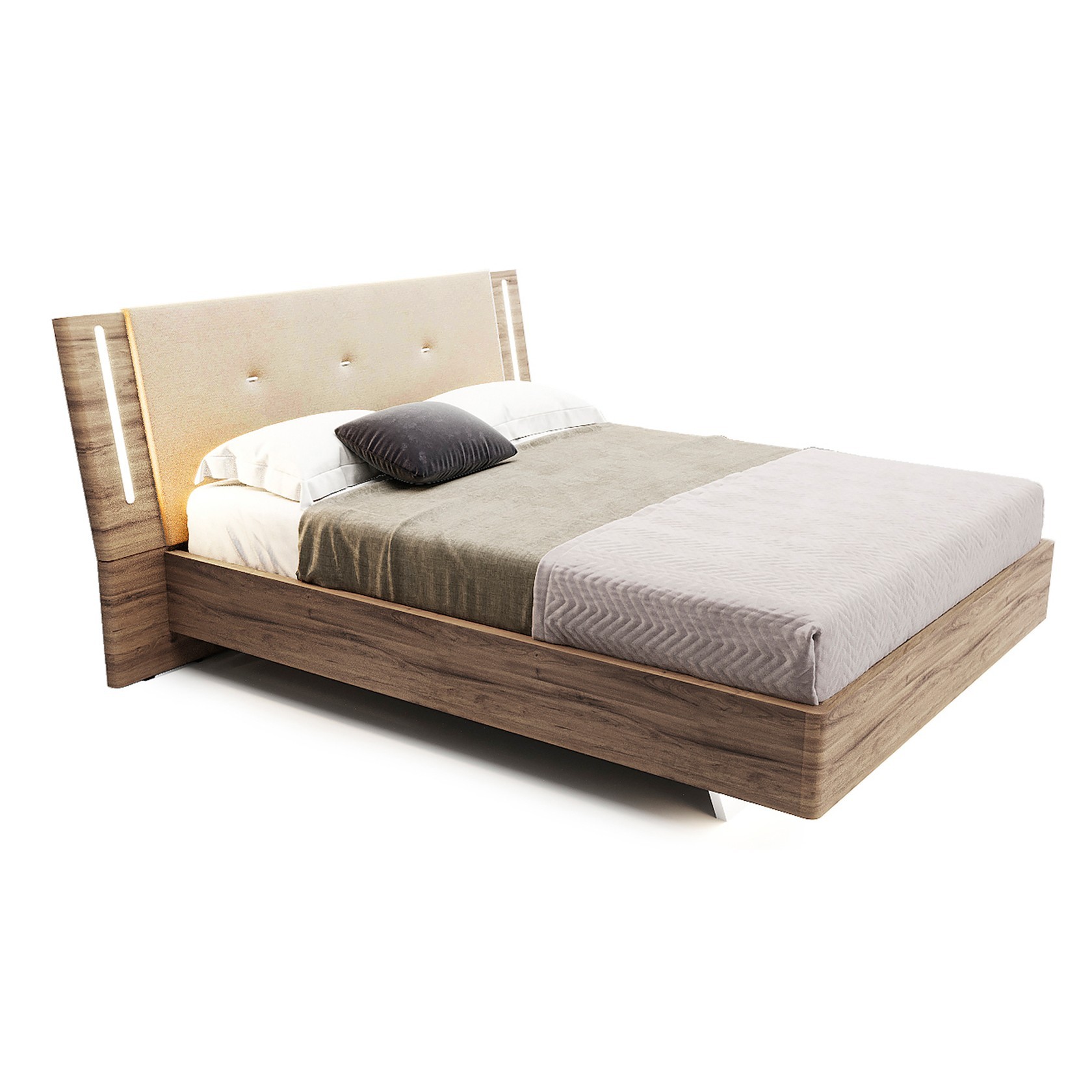 

Кровать Даллас модерн (Green Sofa) Коричневая + Бежевая 120х200 см 381112_06