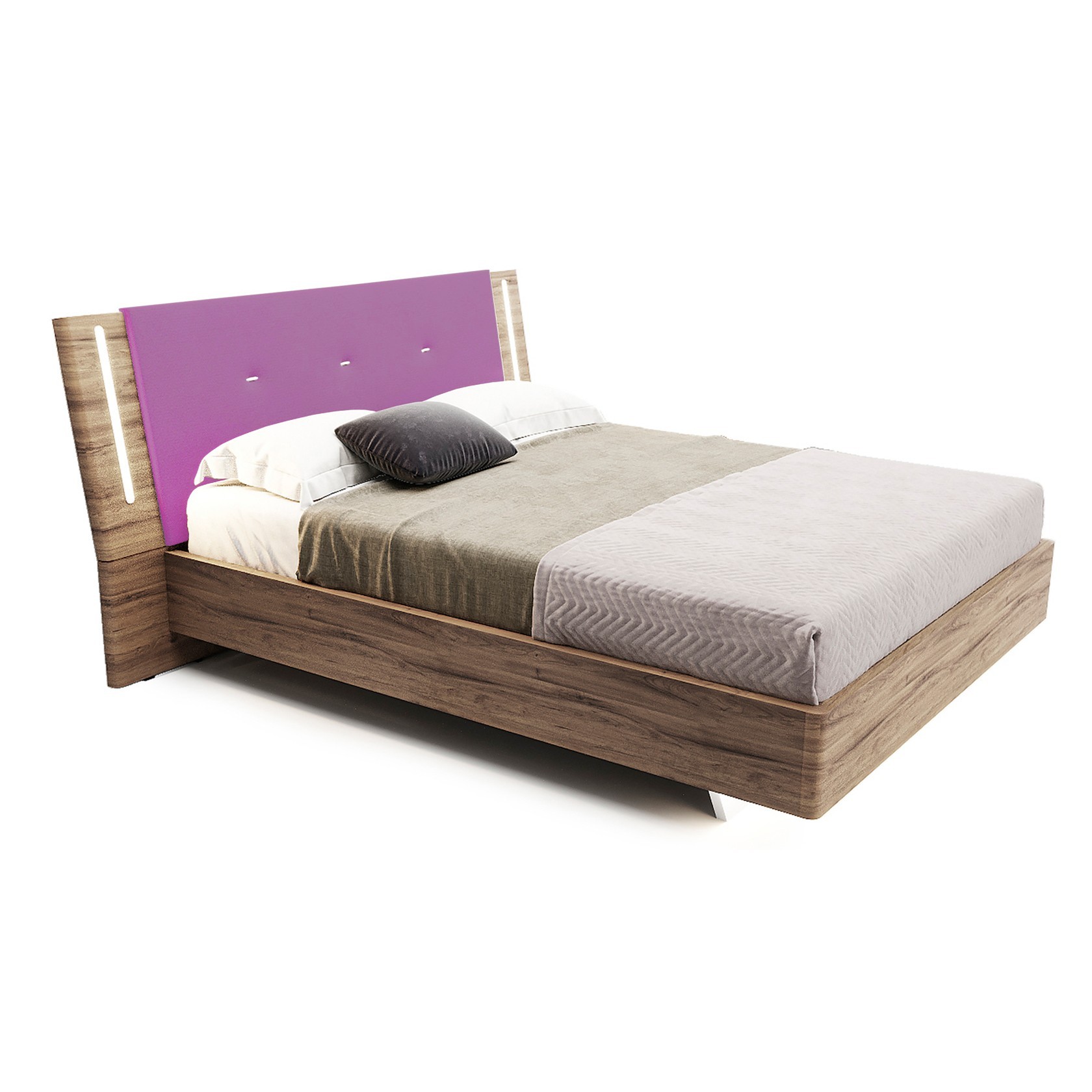 

Кровать Даллас модерн (Green Sofa) Коричневая + Розовая 200х200 см 381112_40