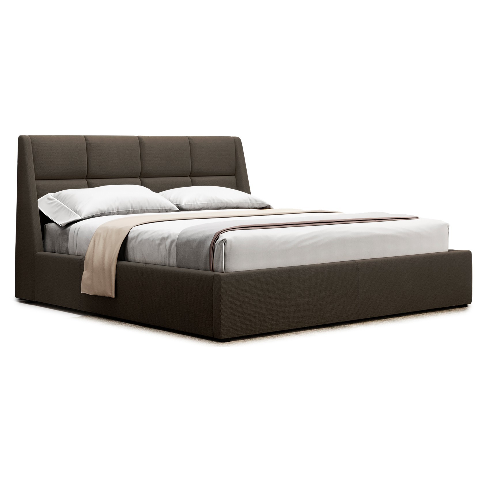 

Кровать Берлин II (Green Sofa) Темно-коричневая 200х200 см 381104_30